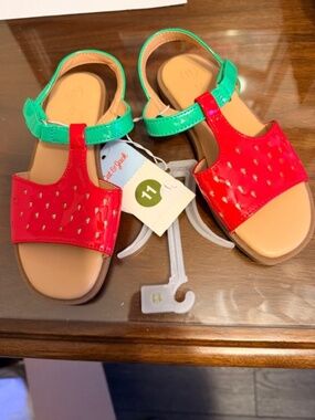 Cat & Jack strawberry sandals